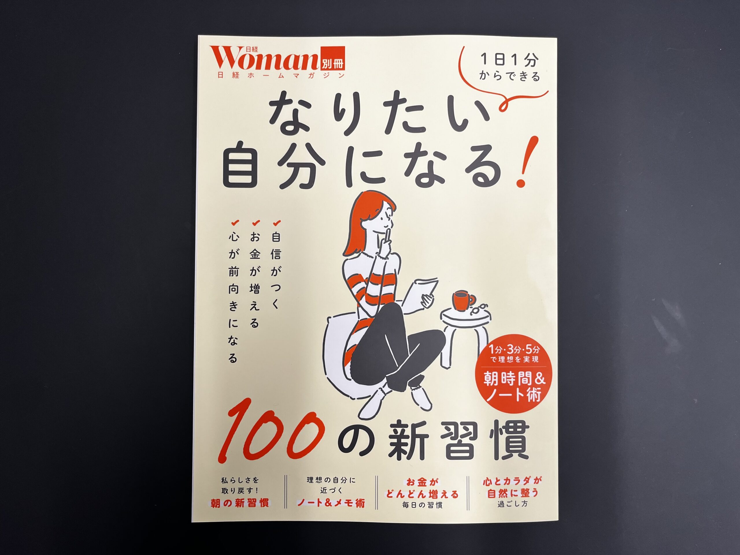 【お知らせ】日経Woman別冊「なりたい自分になる100の新習慣」に中野の記事が掲載されました！